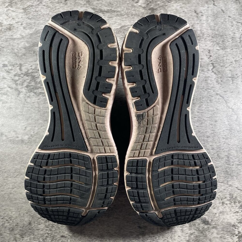 Brooks Glycerin 19 Black Ombre Pink Running Sneakers 1203431B074 Women’s Size 10 - Picture 8 of 10